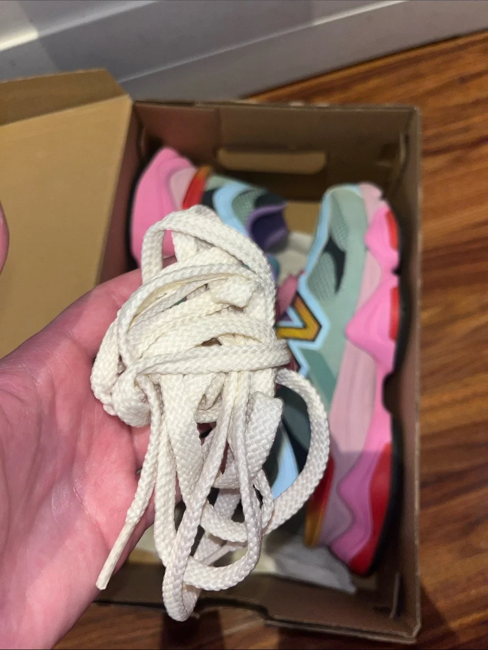 New Balance 9060. Women’s Size 8. Great Condition.  Extra Laces.